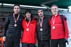 Stockport 3rd in the senior mens 2012 National Cross Country Relay Championships.